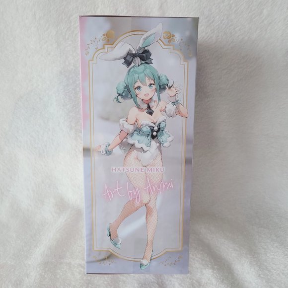 Hatsune Miku - Bicute Bunnies Figure - White Rabbit Baby Pink Figure - Picture 5 of 5